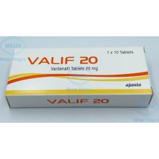 Valif 20 mg -  10 таблеток