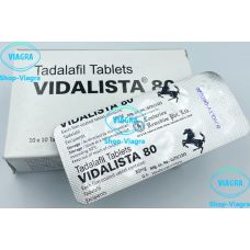 Vidalista 80 mg - 10 блистеров