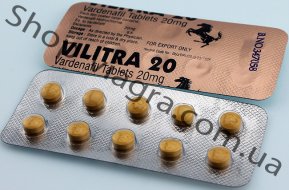 Препарат варденафила - вилитра 20 мг