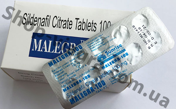 Malegra - 100 mg силденафила