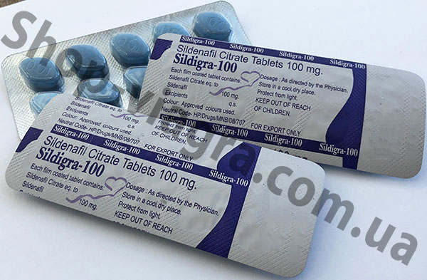 Sildigra - 100 mg силденафила