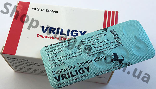 Купить дженерик дапоксетина 60  мг в Украине
